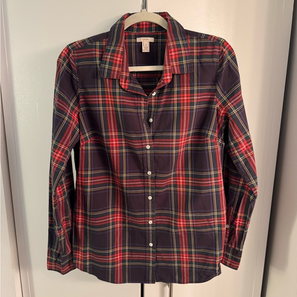 J. Crew Tartan/Plaid Button Down
